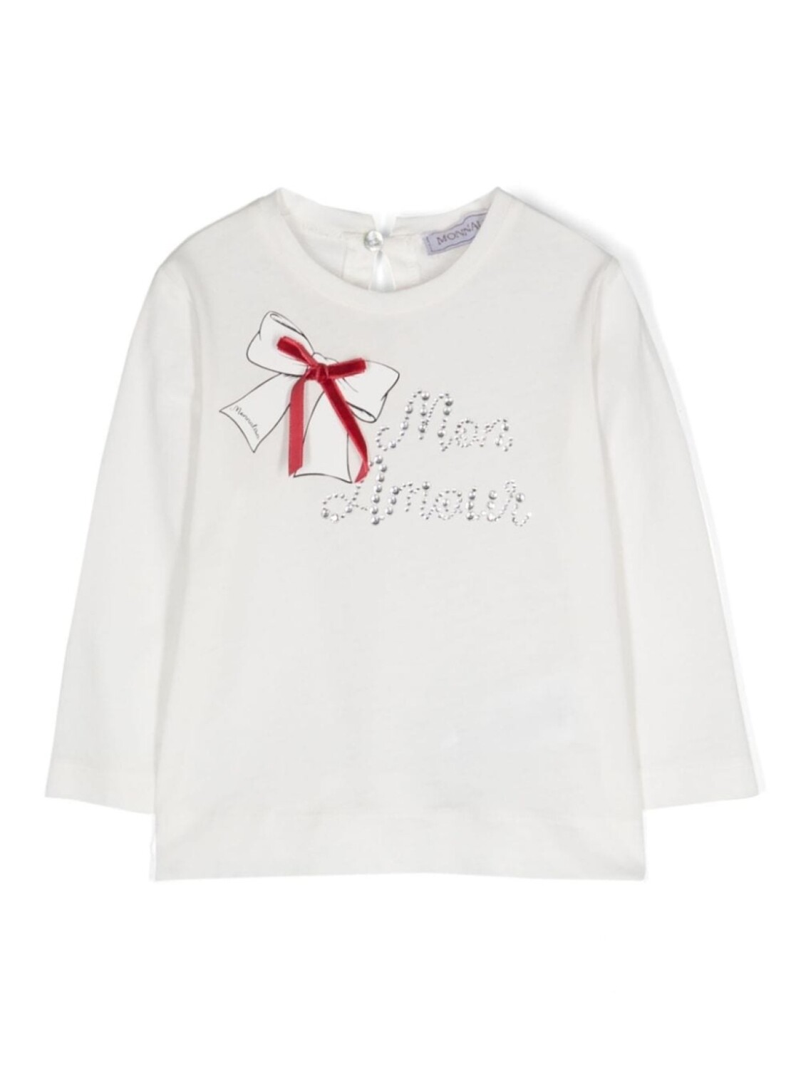 Monnalisa футболка со стразами, белый
Monnalisa футболка со стразами, белый