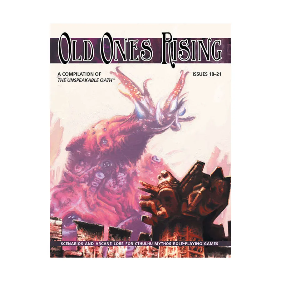 Old Ones Rising Compilation - Issues #18-21, Unspeakable Oath (Arc Dream Publishing), мягкая обложка
Old Ones Rising Compilation - Issues #18-21, Unspeakable Oath (Arc Dream Publishing), мягкая обложка