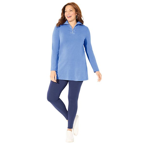 Женский пуловер с полузастежкой и люверсами Suprema Studio plus size Catherines, French Blue
Женский пуловер с полузастежкой и люверсами Suprema Studio plus size Catherines, French Blue