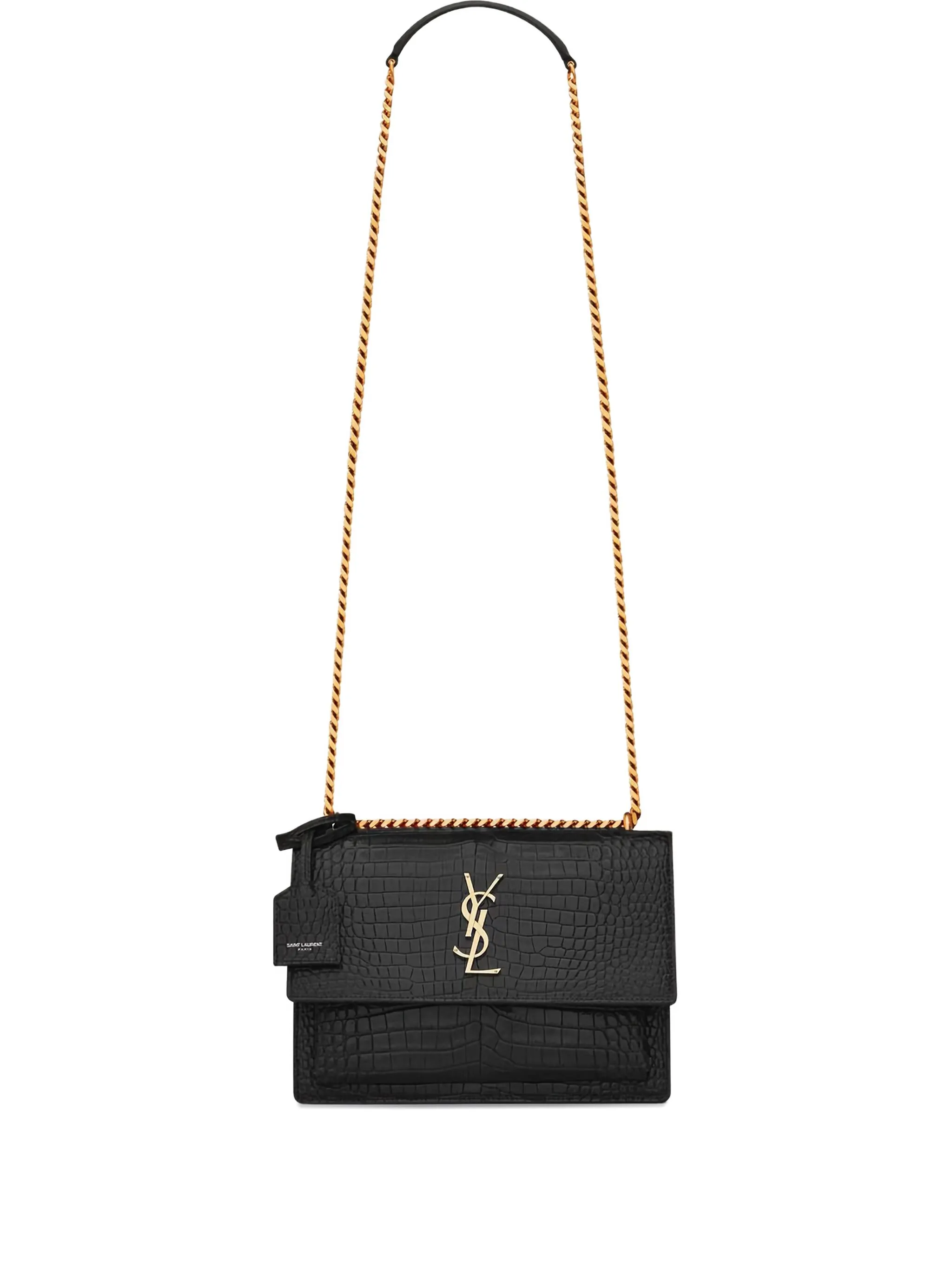Сумка на плечо Sunset среднего размера Saint Laurent, черный
Сумка на плечо Sunset среднего размера Saint Laurent, черный