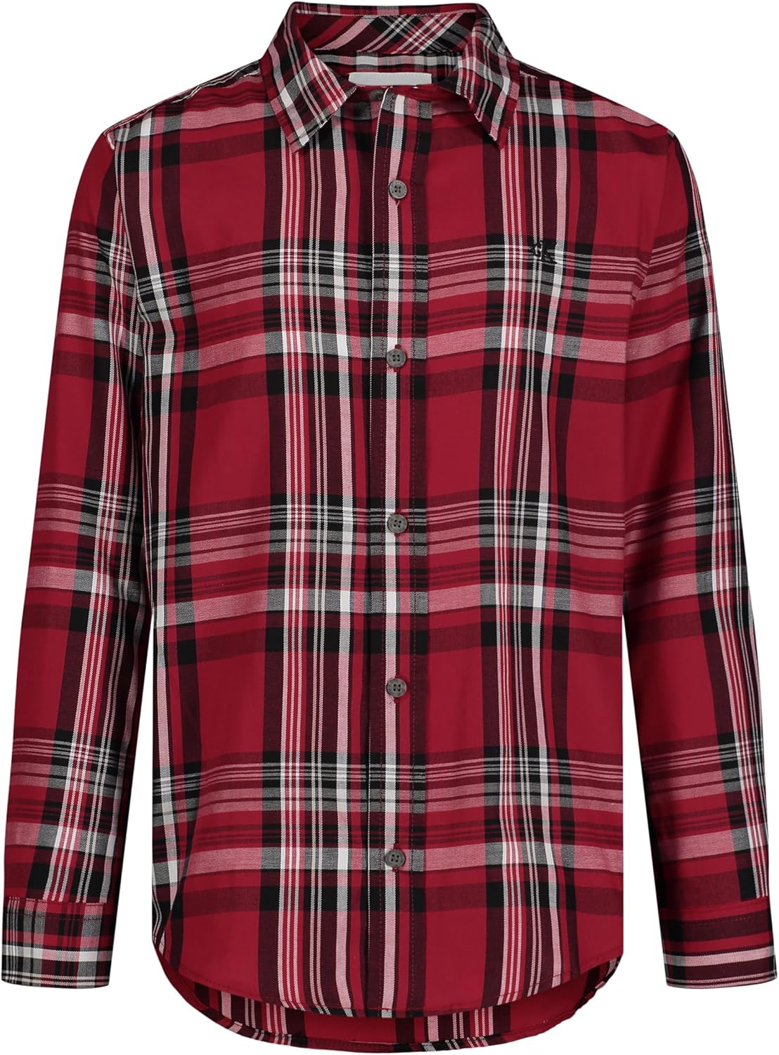 Рубашка Calvin Klein Legacy для мальчиков с длинным рукавом и застежкой на пуговицы, Red Dahlia Plaid
Рубашка Calvin Klein Legacy для мальчиков с длинным рукавом и застежкой на пуговицы, Red Dahlia Plaid