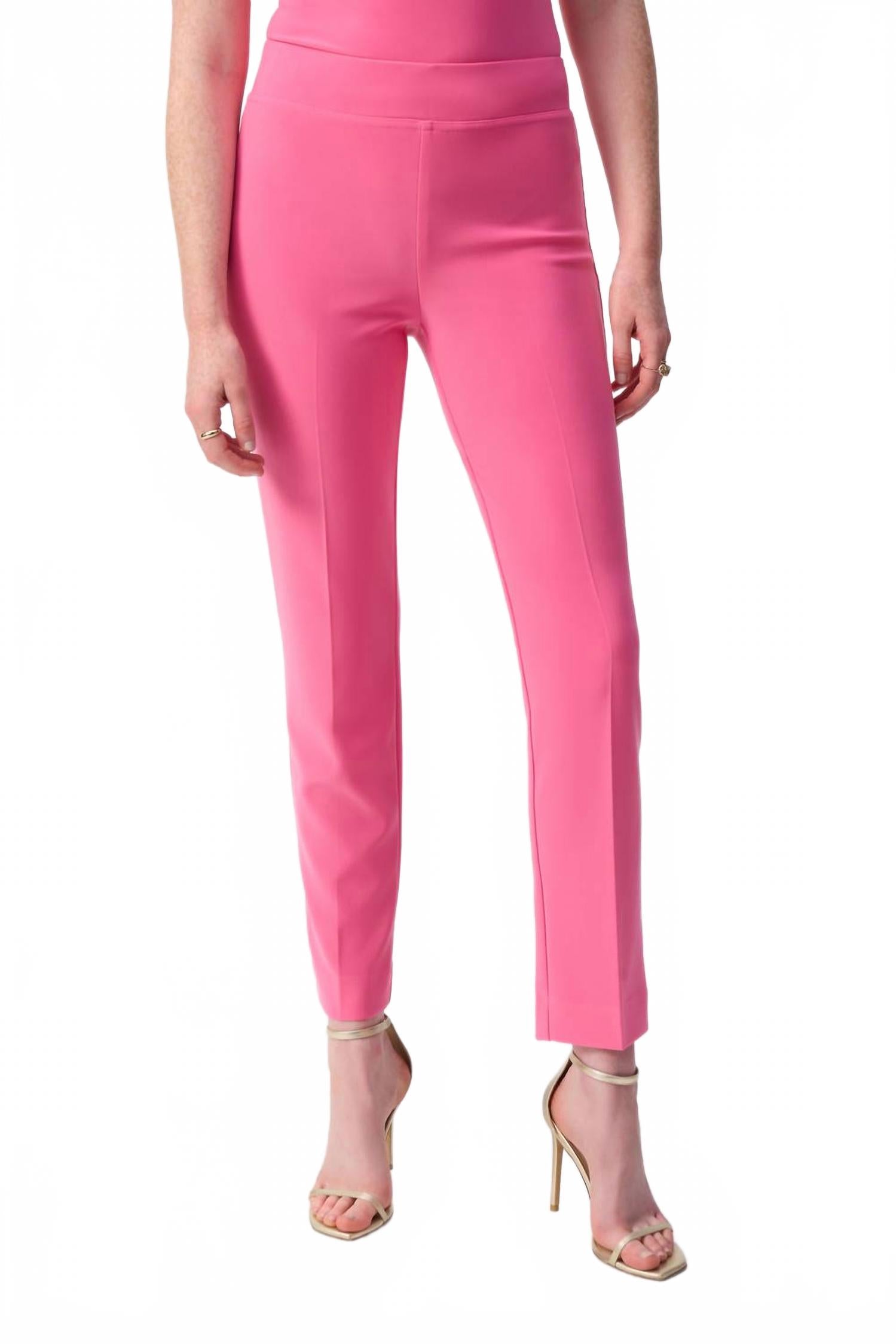 Классические прямые брюки в цвете жевательной резинки Joseph Ribkoff, Bubble Gum
Классические прямые брюки в цвете жевательной резинки Joseph Ribkoff, Bubble Gum