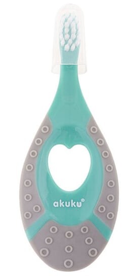 Противоскользящая зубная щетка AKUKU 0-2
Противоскользящая зубная щетка AKUKU 0-2