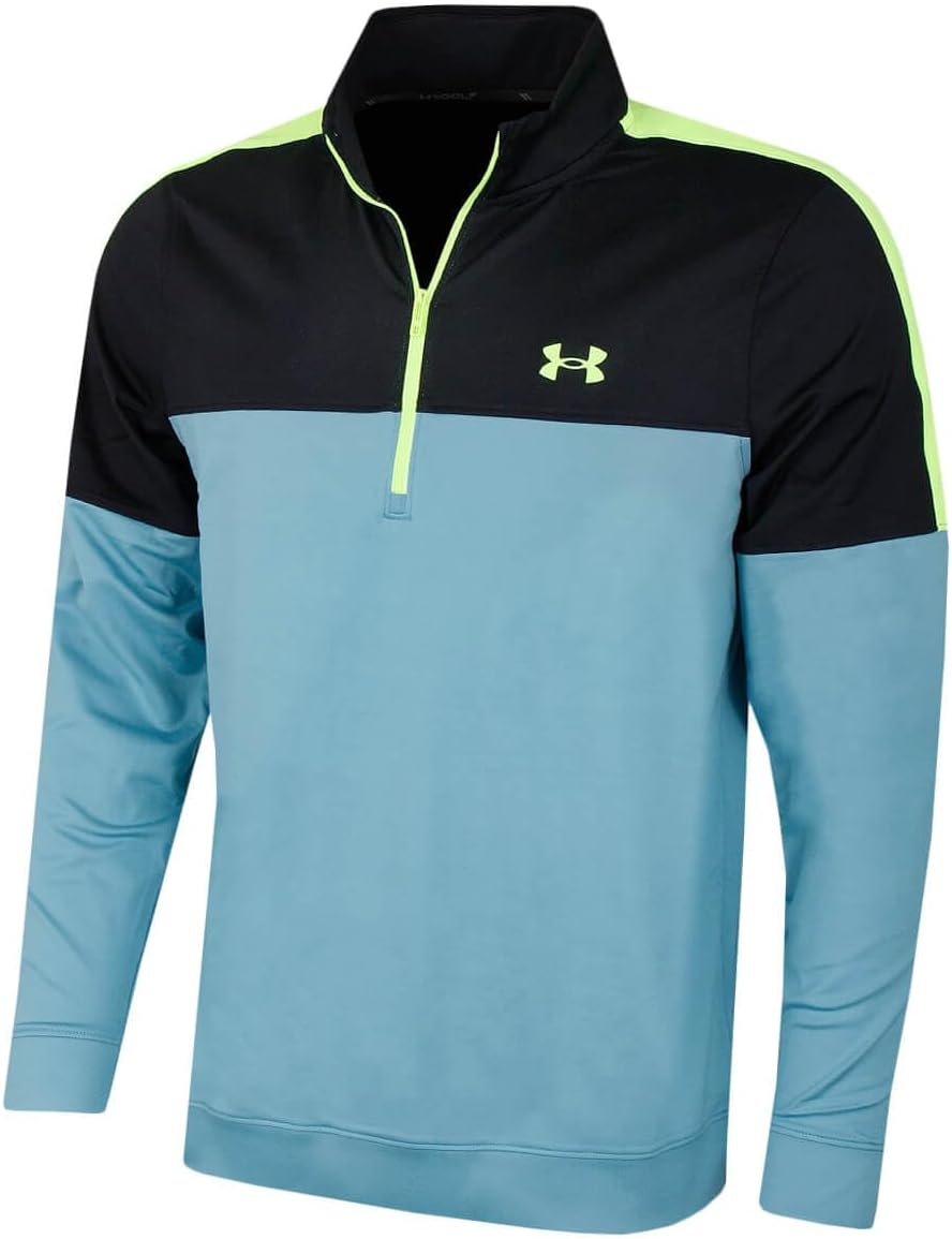 Толстовка Under Armour mens Storm Midlayer Half Zip, Still Water-Black-Lime Surge
Толстовка Under Armour mens Storm Midlayer Half Zip, Still Water-Black-Lime Surge