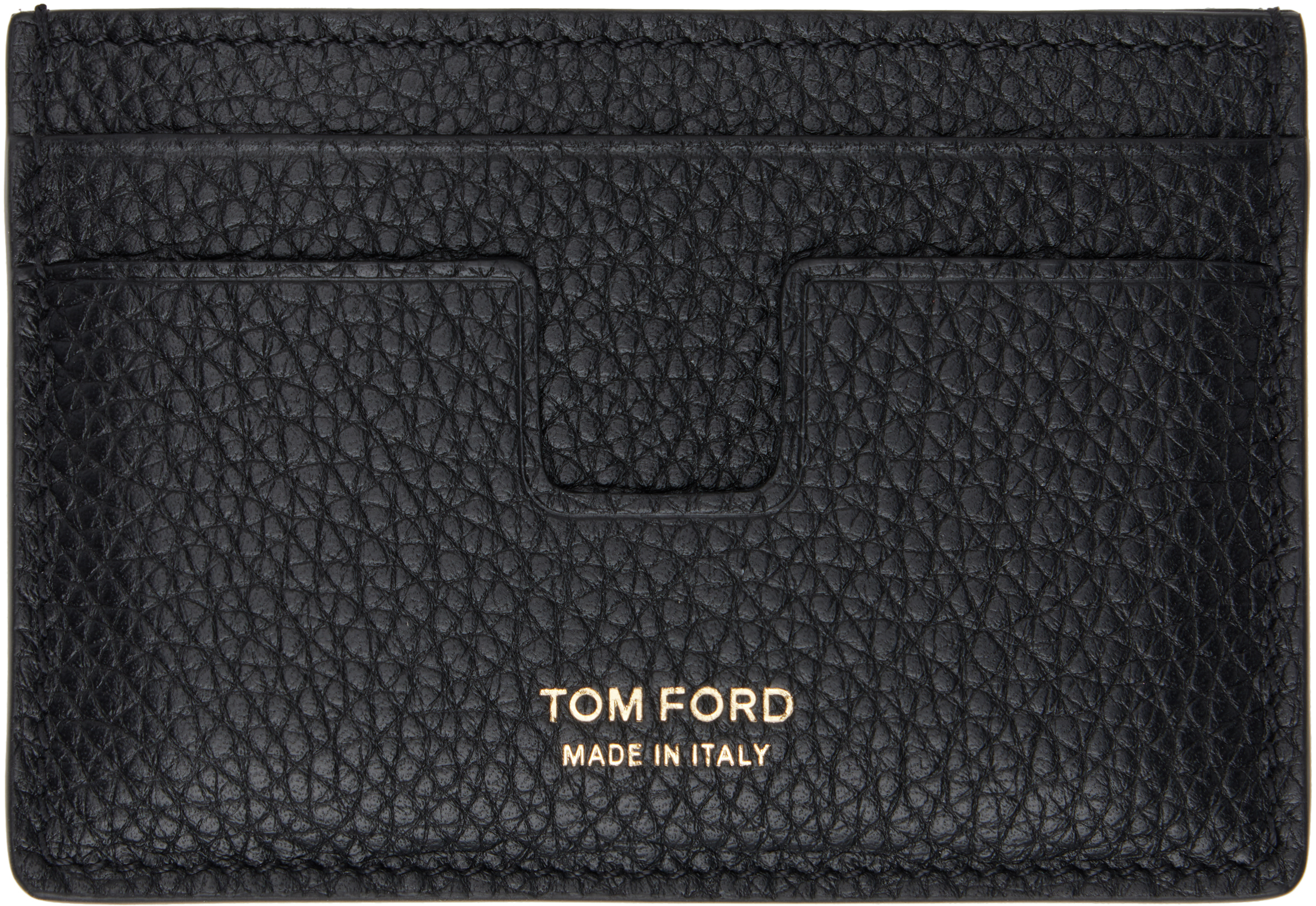 Классический держатель карт из зернистой кожи TOM FORD, черный
Классический держатель карт из зернистой кожи TOM FORD, черный
