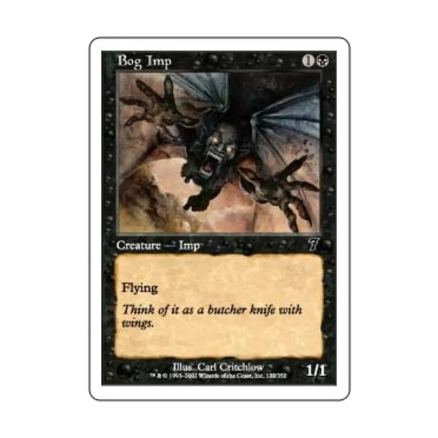 CCG Болотный черт (С), MTG - 7th Edition 
CCG Болотный черт (С), MTG - 7th Edition