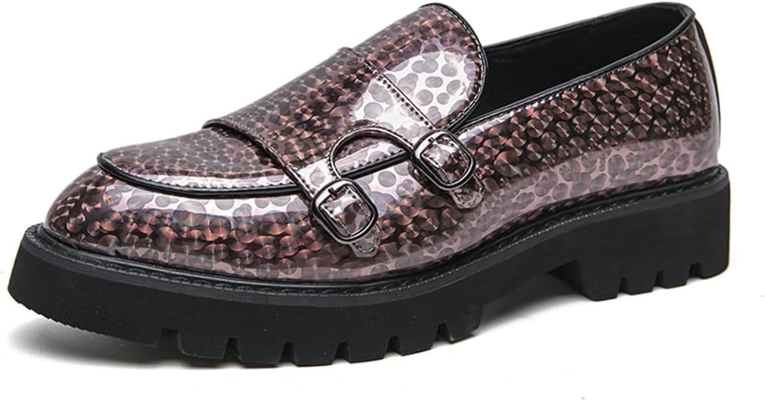 Мужские лоферы на платформе из лаковой кожи без шнурков, модные классические туфли с утяжеленной подошвой для бизнеса и повседневной носки, комфортные лоферы пенни для мужчин Generic, коричневый
Мужские лоферы на платформе из лаковой кожи без шнурков, модные классические туфли с утяжеленной подошвой для бизнеса и повседневной носки, комфортные лоферы пенни для мужчин Generic, коричневый