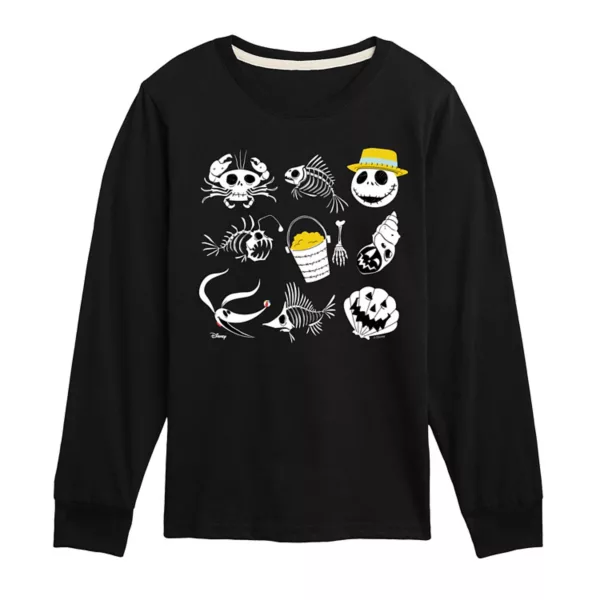 Футболка с длинным рукавом «Кошмар перед Рождеством» для мальчиков 8-20 лет Disney, черный
Футболка с длинным рукавом «Кошмар перед Рождеством» для мальчиков 8-20 лет Disney, черный