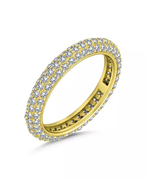 Кольцо-Купол с подвеской в форме вечности, украшенное кубическими цирконами, из стерлингового серебра Bling Jewelry, yellow
Кольцо-Купол с подвеской в форме вечности, украшенное кубическими цирконами, из стерлингового серебра Bling Jewelry, yellow