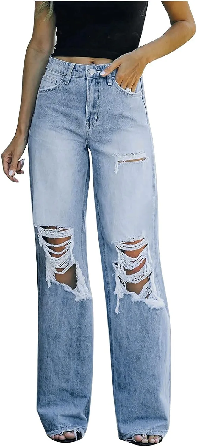 Женские рваные джинсы boyfriend с заниженной талией, свободный крой, потертости, эластичный деним, прямой крой, укороченные, необработанный край ZAKAY
Женские рваные джинсы boyfriend с заниженной талией, свободный крой, потертости, эластичный деним, прямой крой, укороченные, необработанный край ZAKAY