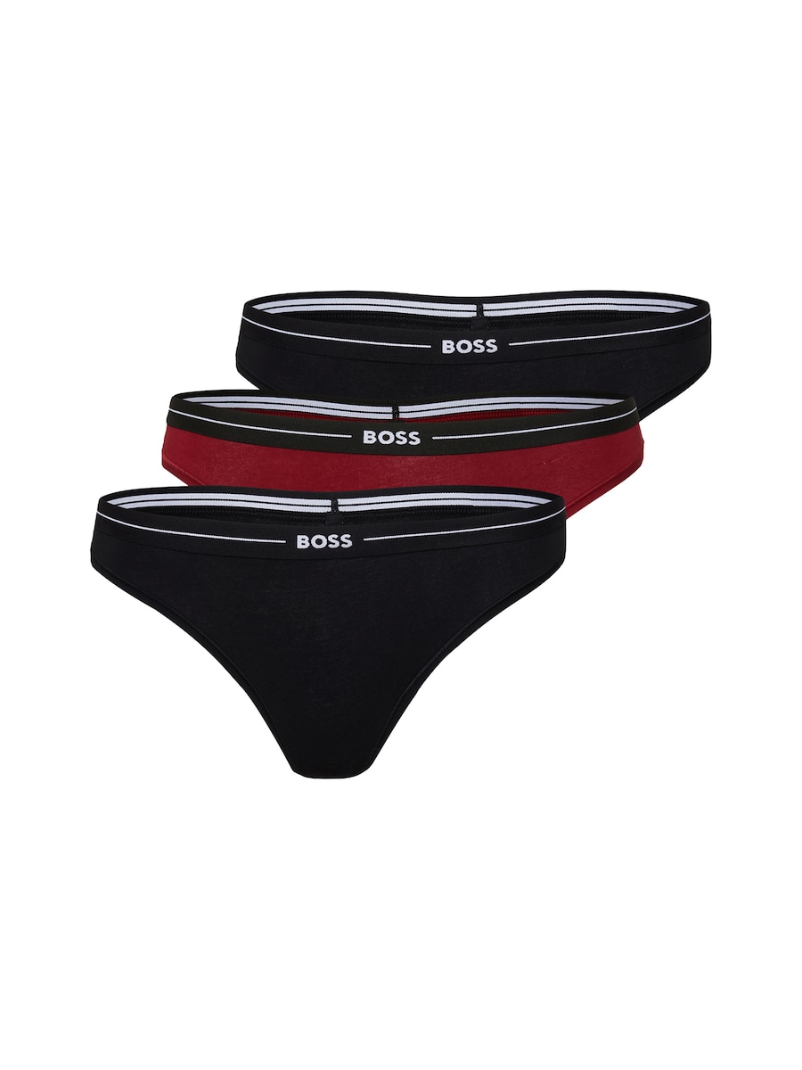 Стринги BOSS, ярко-красный/черный
Стринги BOSS, ярко-красный/черный