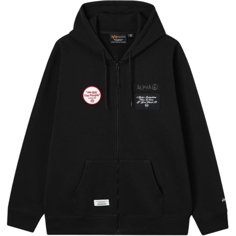 Свитшот мужской Alpha Industries, черный
Свитшот мужской Alpha Industries, черный