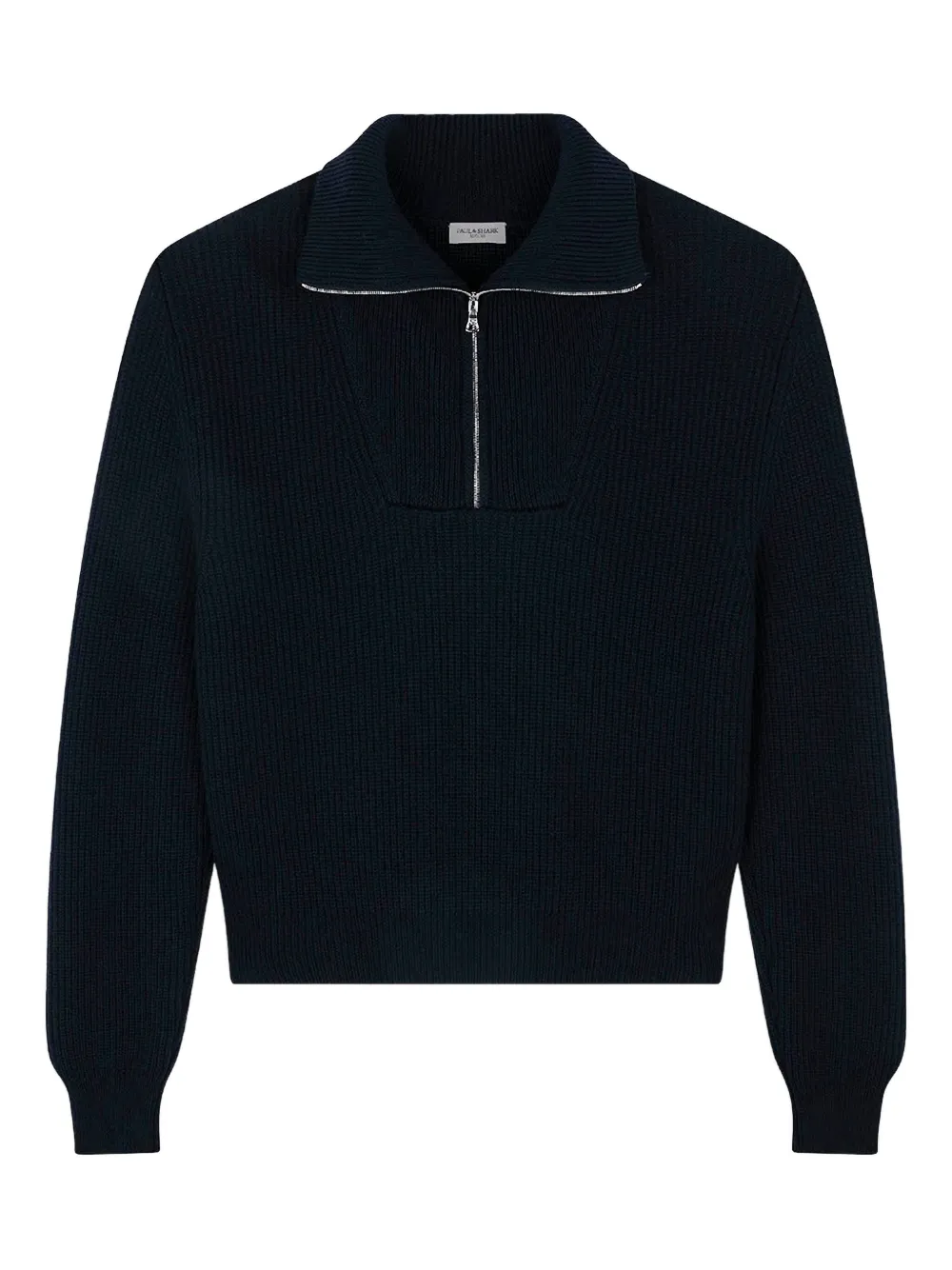 Ребристый свитер на молнии до половины Paul & Shark, синий
Ребристый свитер на молнии до половины Paul & Shark, синий