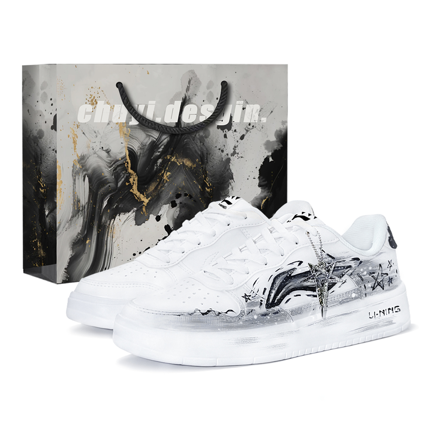 Мужские плавучие скейтбордистские кроссовки Li Ning с износостойким и легким дизайном, низкие., серый
Мужские плавучие скейтбордистские кроссовки Li Ning с износостойким и легким дизайном, низкие., серый