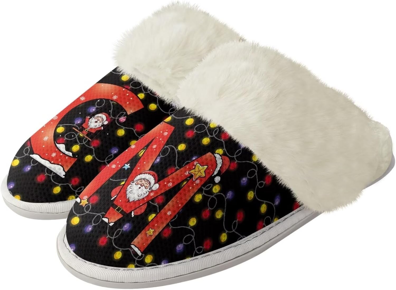 Тапочки Srengjodk для женщин и мужчин, хлопковые фланелевые тапочки с меховой отделкой, домашние тапочки, рождественские тапочки для пары, размеры 36-47, Xmas Lights Print
Тапочки Srengjodk для женщин и мужчин, хлопковые фланелевые тапочки с меховой отделкой, домашние тапочки, рождественские тапочки для пары, размеры 36-47, Xmas Lights Print
