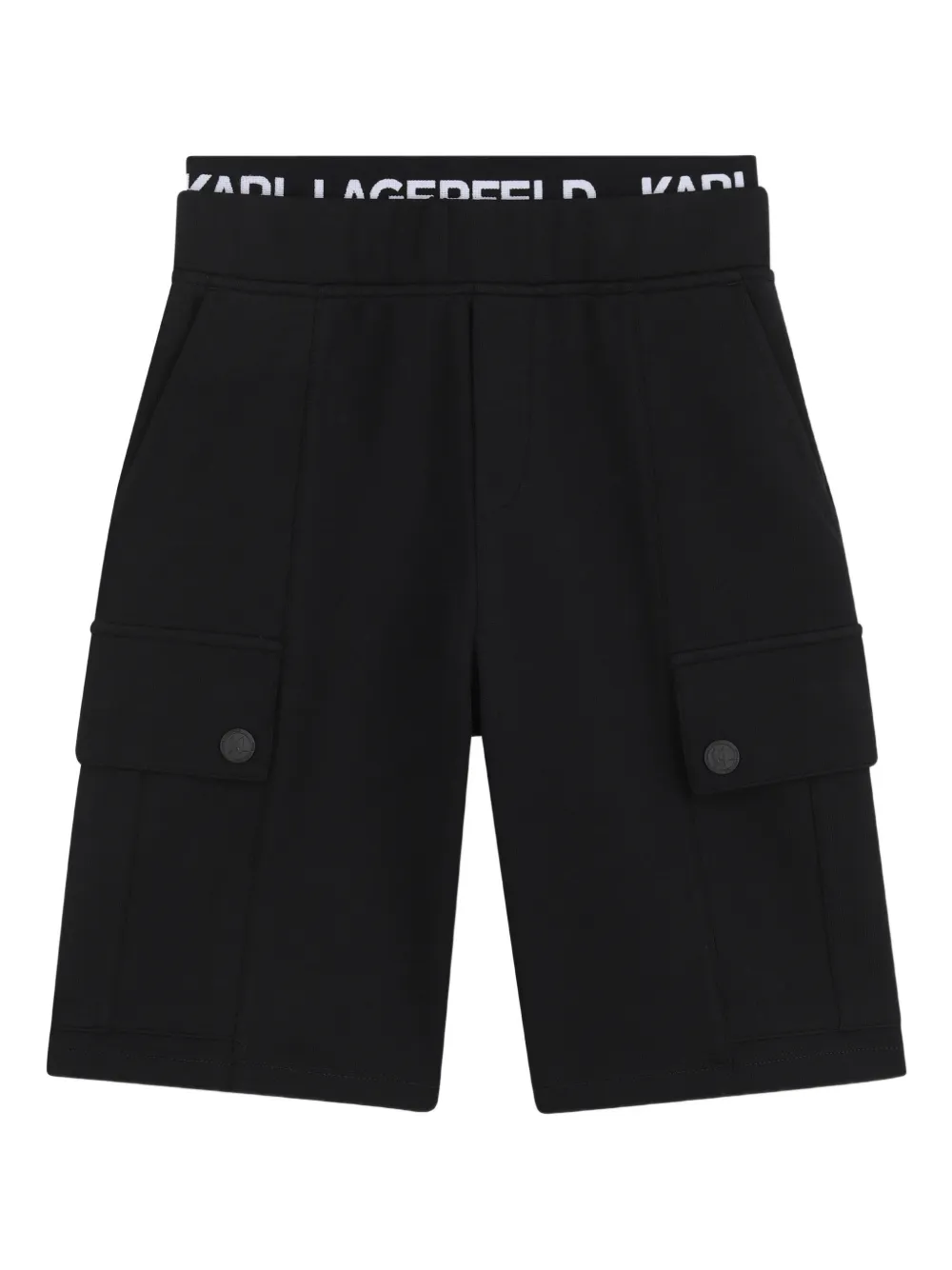 Шорты карго с логотипом Karl Lagerfeld Kids, черный
Шорты карго с логотипом Karl Lagerfeld Kids, черный