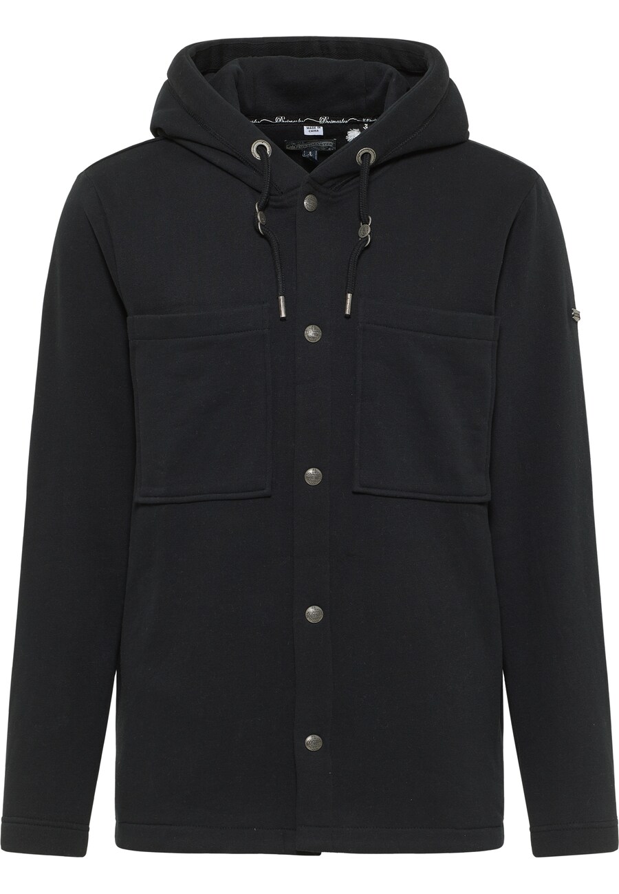 Толстовка с капюшоном на молнии DreiMaster Vintage Takelage, черный
Толстовка с капюшоном на молнии DreiMaster Vintage Takelage, черный