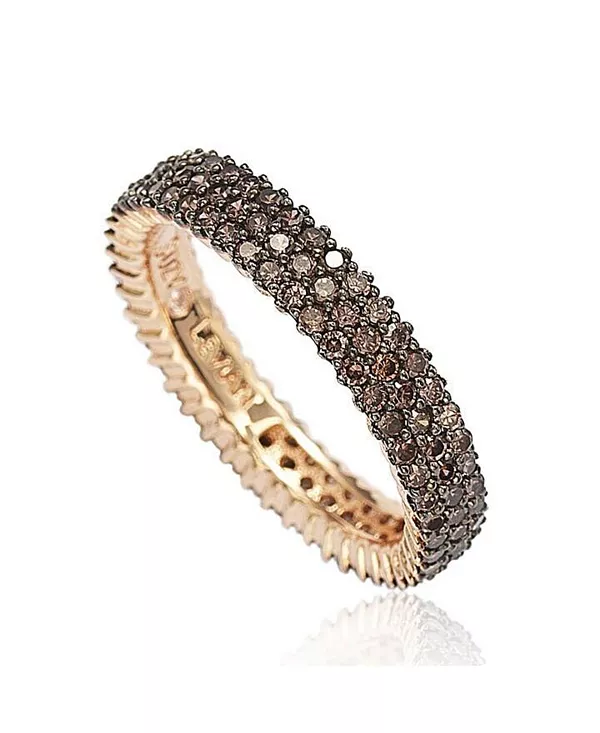 Кольцо Suzy Levian из стерлингового серебра с микропаве из белых кубических цирконий Suzy Levian New York, brown
Кольцо Suzy Levian из стерлингового серебра с микропаве из белых кубических цирконий Suzy Levian New York, brown