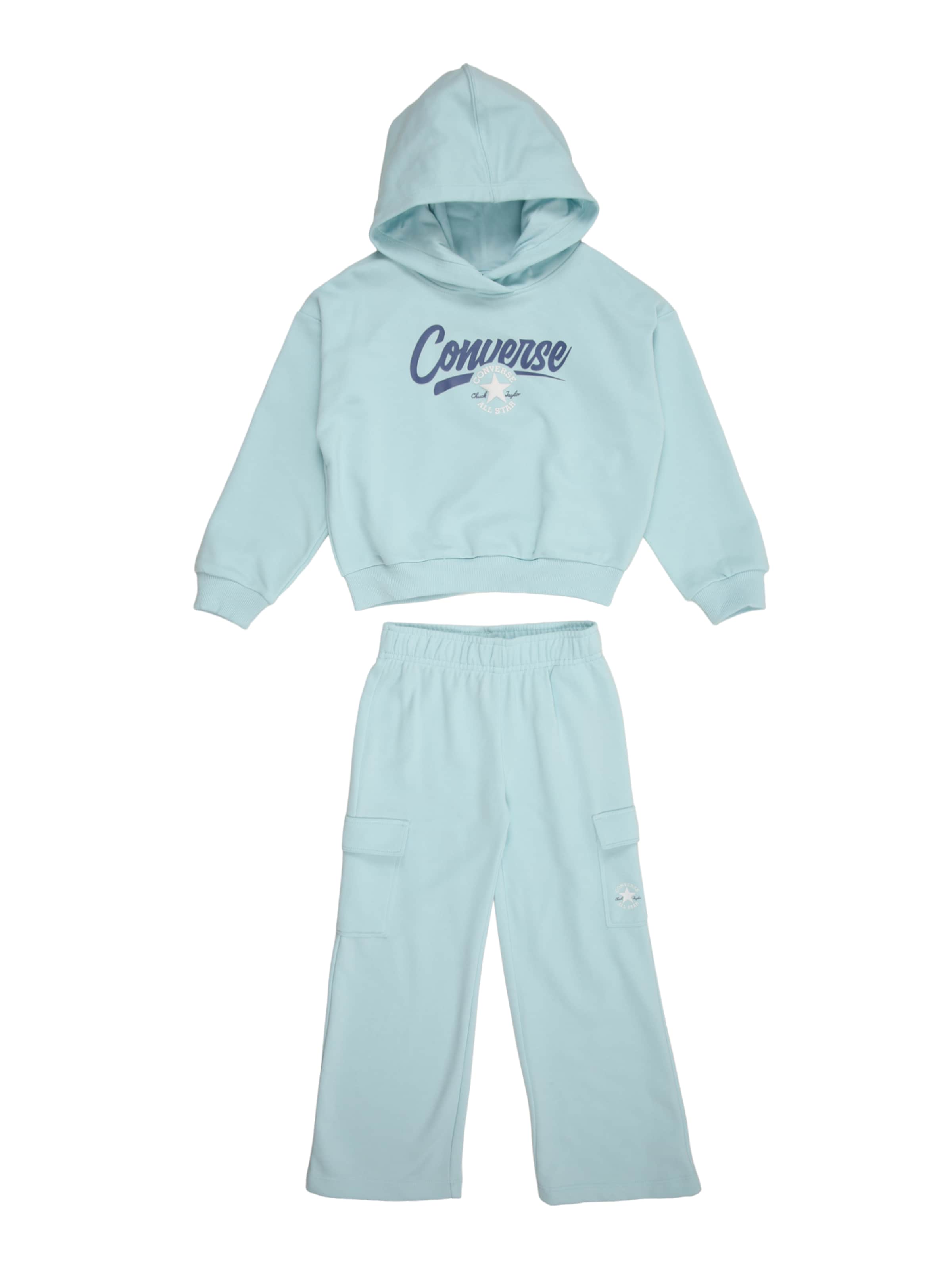 CONVERSE Спортивный костюм в синем, небесно-голубом цвете
CONVERSE Спортивный костюм в синем, небесно-голубом цвете