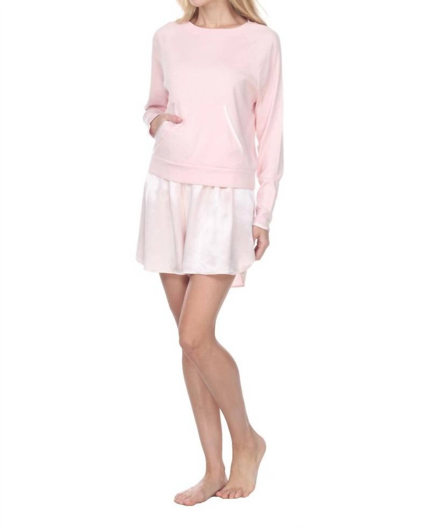 Свитшот Becca с длинными рукавами и полуукороченным принтом в цвете Blush PJ Harlow, красный
Свитшот Becca с длинными рукавами и полуукороченным принтом в цвете Blush PJ Harlow, красный