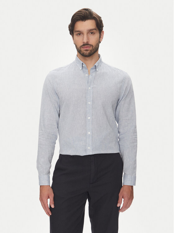 Свободная рубашка 30-203344B Lindbergh, голубой
Свободная рубашка 30-203344B Lindbergh, голубой