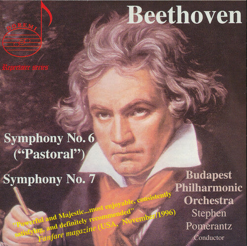 CD диск Beethoven / Budapest Philharmonic Orchestra: SYMPHONIES 6 & 7
CD диск Beethoven / Budapest Philharmonic Orchestra: SYMPHONIES 6 & 7