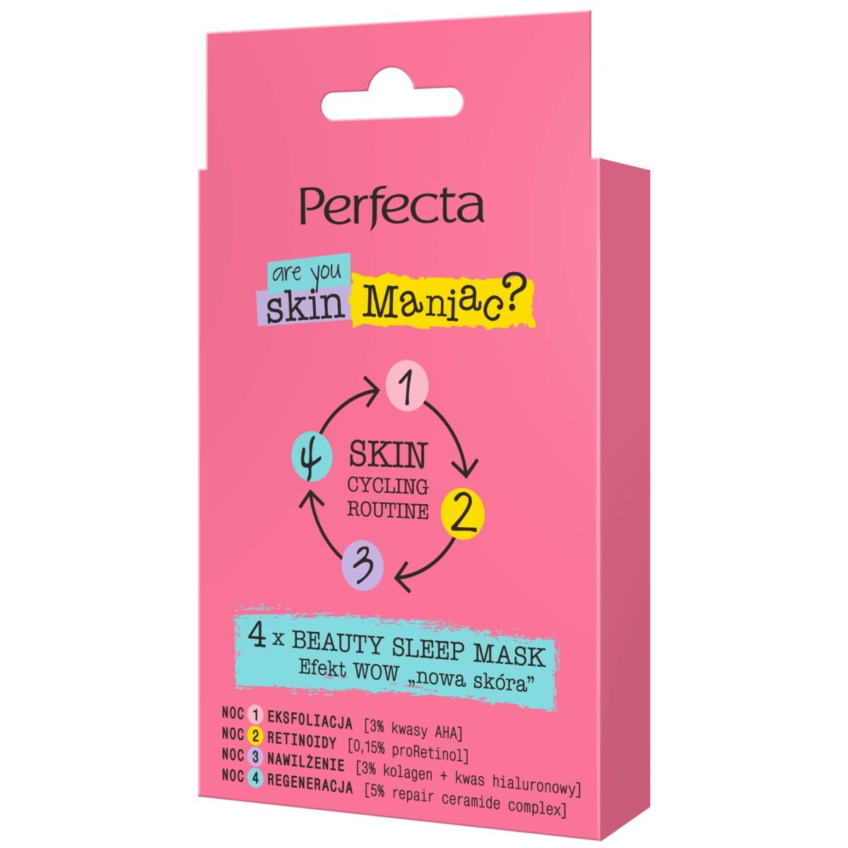 Perfecta, Набор масок для сна Skin Cycling Routine Beauty Wow Effect, новая кожа
Perfecta, Набор масок для сна Skin Cycling Routine Beauty Wow Effect, новая кожа