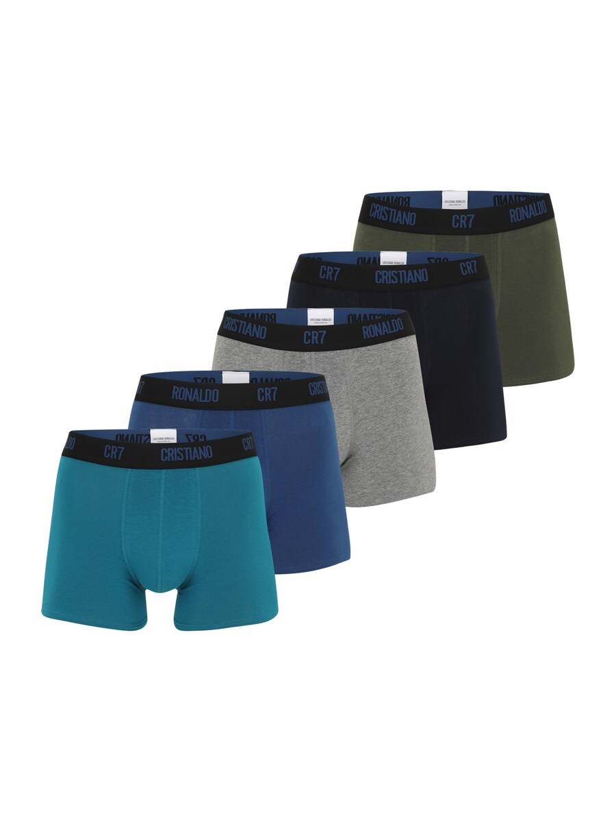 Боксеры CR7 - Cristiano Ronaldo, marine blue/Grey/Green/Petrol
Боксеры CR7 - Cristiano Ronaldo, marine blue/Grey/Green/Petrol