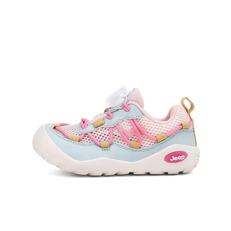 Противоскользящие, амортизирующие, устойчивые к истиранию, дышащие, повседневные детские кроссовки Jeep, зеленый/розовый 
Противоскользящие, амортизирующие, устойчивые к истиранию, дышащие, повседневные детские кроссовки Jeep, зеленый/розовый
