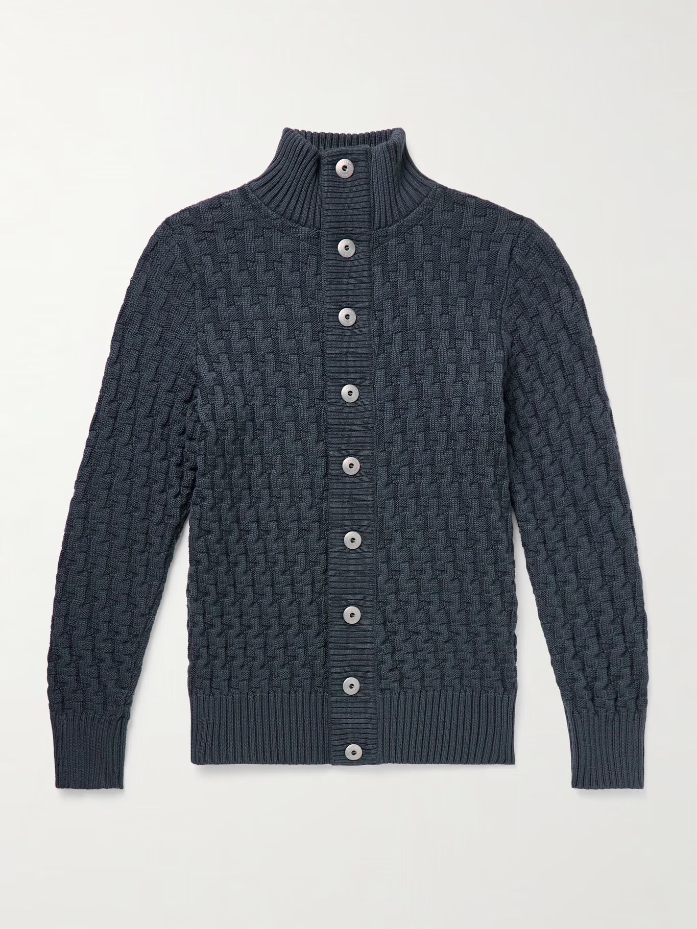 Кардиган Stark Slim-Fit Basketweave из натуральной шерсти S.N.S. HERNING, темно-синий
Кардиган Stark Slim-Fit Basketweave из натуральной шерсти S.N.S. HERNING, темно-синий