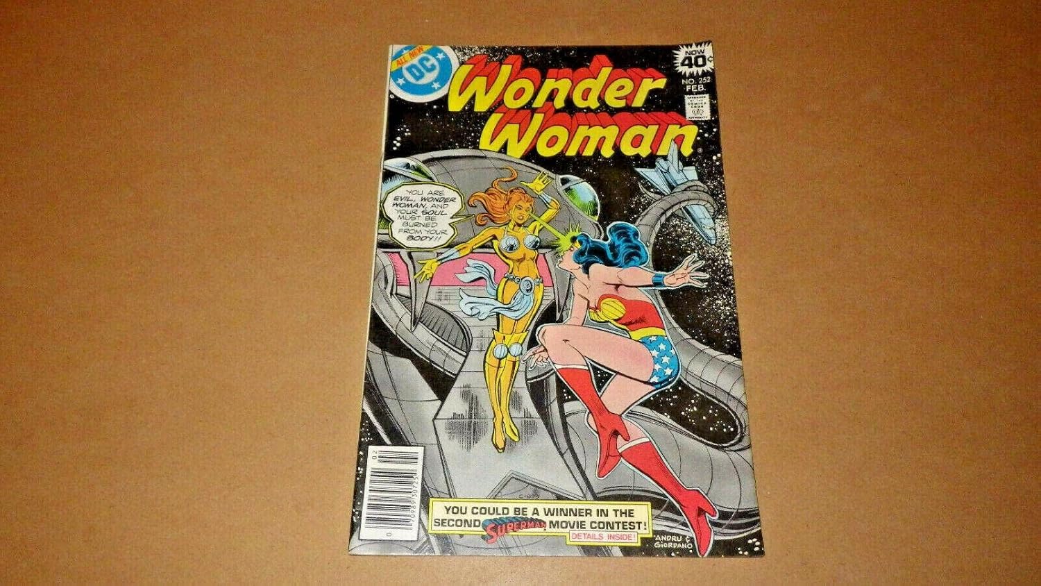 Wonder Woman # 252 (February 1979) (DC)
Wonder Woman # 252 (February 1979) (DC)