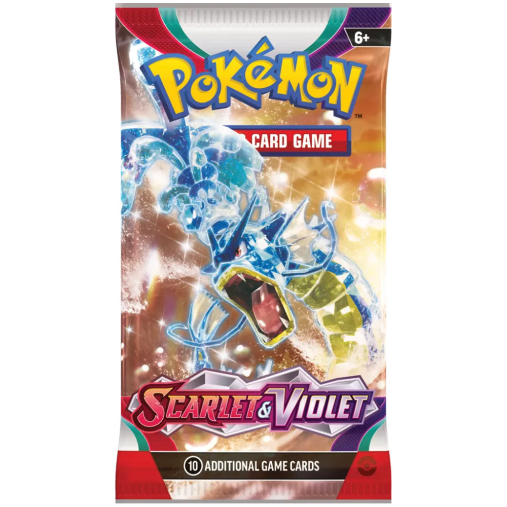 Карточная игра The Pokemon Company Int'l Pokemon TCG: Scarlet & Violet - Booster Pack
Карточная игра The Pokemon Company Int'l Pokemon TCG: Scarlet & Violet - Booster Pack