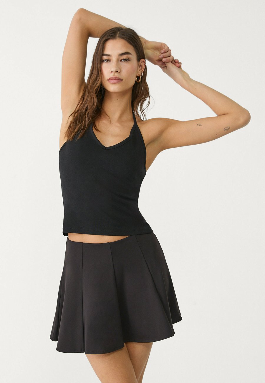 Юбка Stradivarius A-line skirt, Black
Юбка Stradivarius A-line skirt, Black