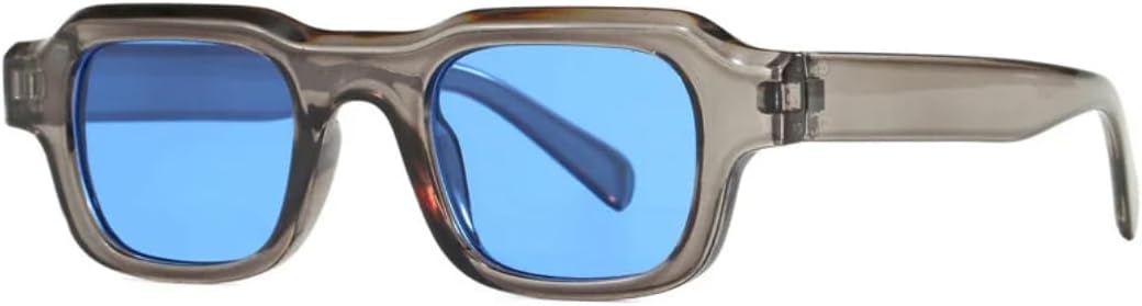 Солнцезащитные очки с защитой от УФ-излучения UV400 | Легкая оправа в стиле панк, чайного цвета | для женщин и мужчин, для занятий спортом на открытом воздухе и вождения DSVIGF, Gray-blue
Солнцезащитные очки с защитой от УФ-излучения UV400 | Легкая оправа в стиле панк, чайного цвета | для женщин и мужчин, для занятий спортом на открытом воздухе и вождения DSVIGF, Gray-blue