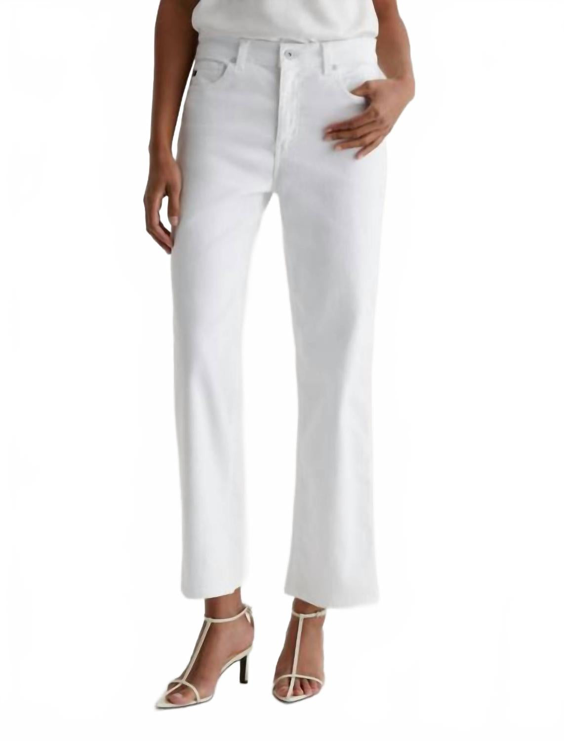 Бринли Кроп прямые джинсы средней посадки в белом цвете галерея AG Jeans
Бринли Кроп прямые джинсы средней посадки в белом цвете галерея AG Jeans