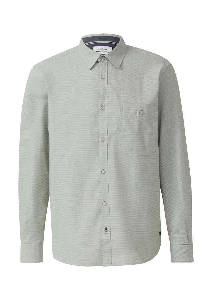Рубашка на пуговицах классического кроя s.Oliver, серый
Рубашка на пуговицах классического кроя s.Oliver, серый