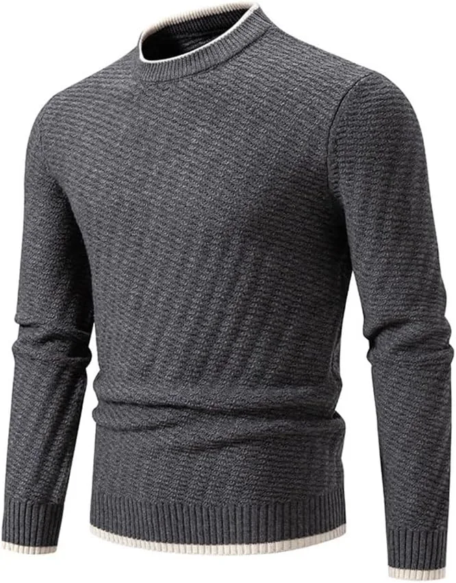 Mywinway свитер для мужчин, осень-зима, с длинными рукавами и воротником-стойкой
Mywinway свитер для мужчин, осень-зима, с длинными рукавами и воротником-стойкой