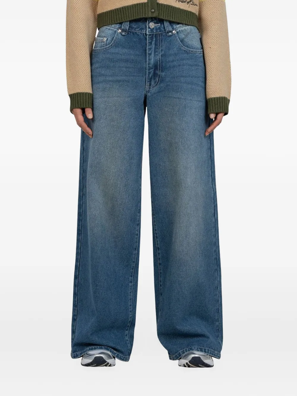 Джинсы с заниженной талией House of Sunny, синий
Джинсы с заниженной талией House of Sunny, синий