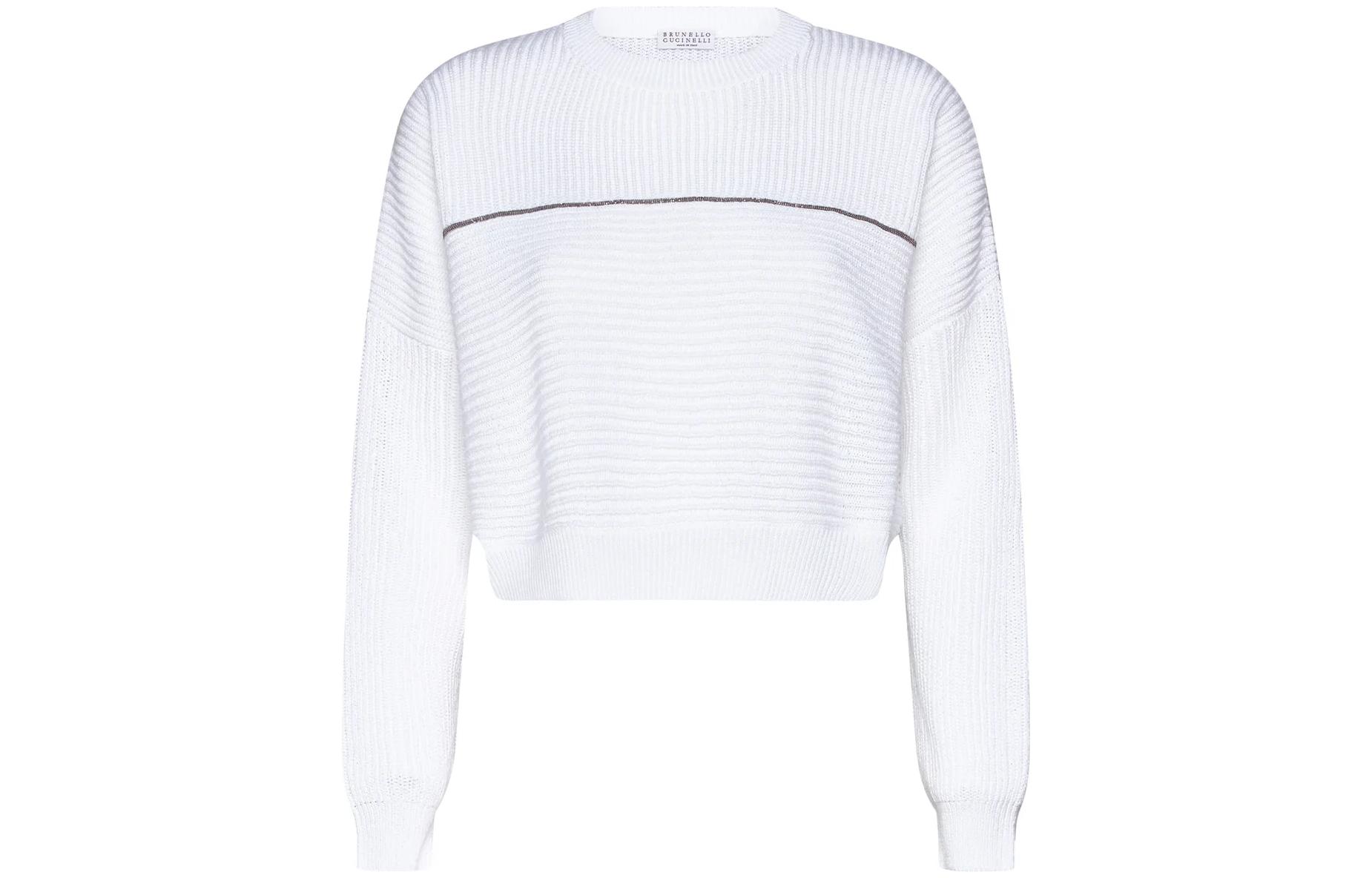 Brunello Cucinelli Женский белый топ
Brunello Cucinelli Женский белый топ