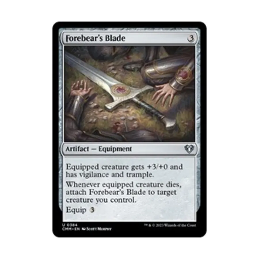 CCG Клинок Предка (U), MTG - Commander Masters
CCG Клинок Предка (U), MTG - Commander Masters