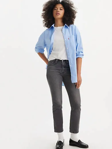 Женские джинсы прямого кроя Wedgie Levi's, черный
Женские джинсы прямого кроя Wedgie Levi's, черный