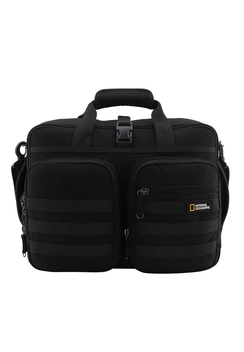 Сумка для ноутбука NATIONAL GEOGRAPHIC "Milestone RPET 3-WAY", изготовленная из переработанных ПЭТ-бутылок, черный
Сумка для ноутбука NATIONAL GEOGRAPHIC "Milestone RPET 3-WAY", изготовленная из переработанных ПЭТ-бутылок, черный