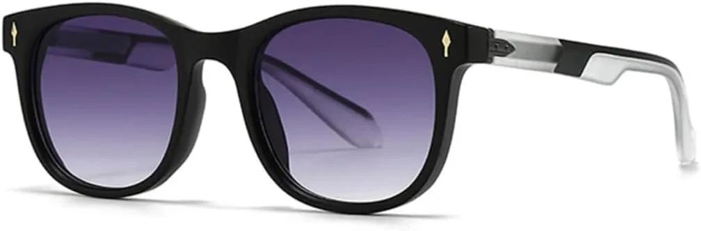 Ретро овальные панк-солнцезащитные очки для женщин и мужчин, роскошные, с заклепками, градиентным покрытием, защита от УФ-излучения UV400 UATXTAU, Black Gray Gradient
Ретро овальные панк-солнцезащитные очки для женщин и мужчин, роскошные, с заклепками, градиентным покрытием, защита от УФ-излучения UV400 UATXTAU, Black Gray Gradient