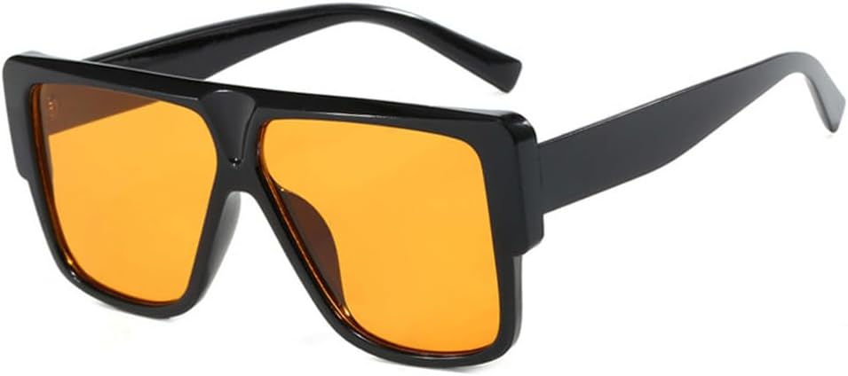 Модные солнцезащитные очки большого размера для женщин, ретро-градиентные солнцезащитные очки для мужчин, трендовые оранжево-синие солнцезащитные очки TKKTLLT, Black Orange
Модные солнцезащитные очки большого размера для женщин, ретро-градиентные солнцезащитные очки для мужчин, трендовые оранжево-синие солнцезащитные очки TKKTLLT, Black Orange