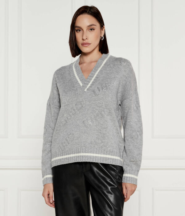 Пуловер женский Liu Jo Sport с принтом и окантовкой, серый
Пуловер женский Liu Jo Sport с принтом и окантовкой, серый