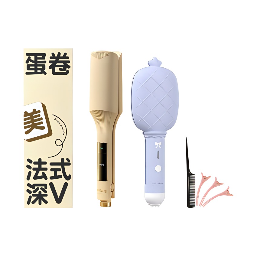 Плойка для завивки french deep v egg rolls cat paw egg rolls curling iron mh v01 d330 MINGHUANG, желтый
Плойка для завивки french deep v egg rolls cat paw egg rolls curling iron mh v01 d330 MINGHUANG, желтый