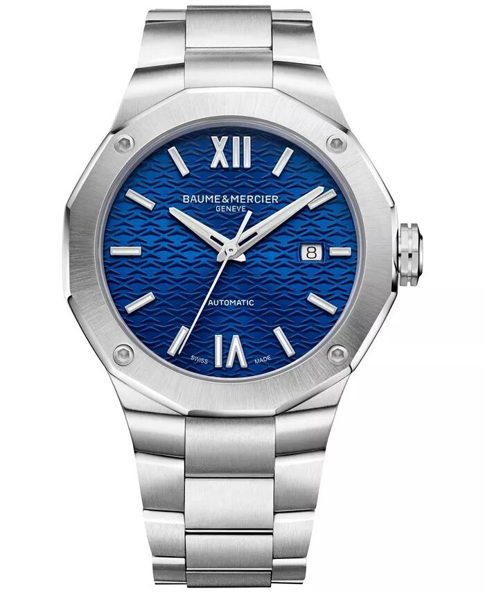 Мужские швейцарские автоматические часы с браслетом из нержавеющей стали, 42 мм Baume & Mercier
Мужские швейцарские автоматические часы с браслетом из нержавеющей стали, 42 мм Baume & Mercier