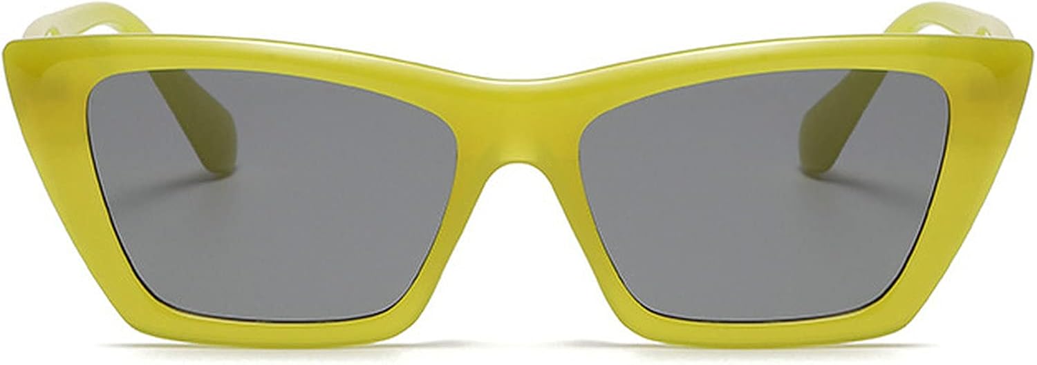 Солнцезащитные очки «кошачий глаз» для женщин, модные винтажные квадратные очки большого размера, классические мужские очки для вождения с защитой от УФ-излучения mincl, Yellow&gray
Солнцезащитные очки «кошачий глаз» для женщин, модные винтажные квадратные очки большого размера, классические мужские очки для вождения с защитой от УФ-излучения mincl, Yellow&gray