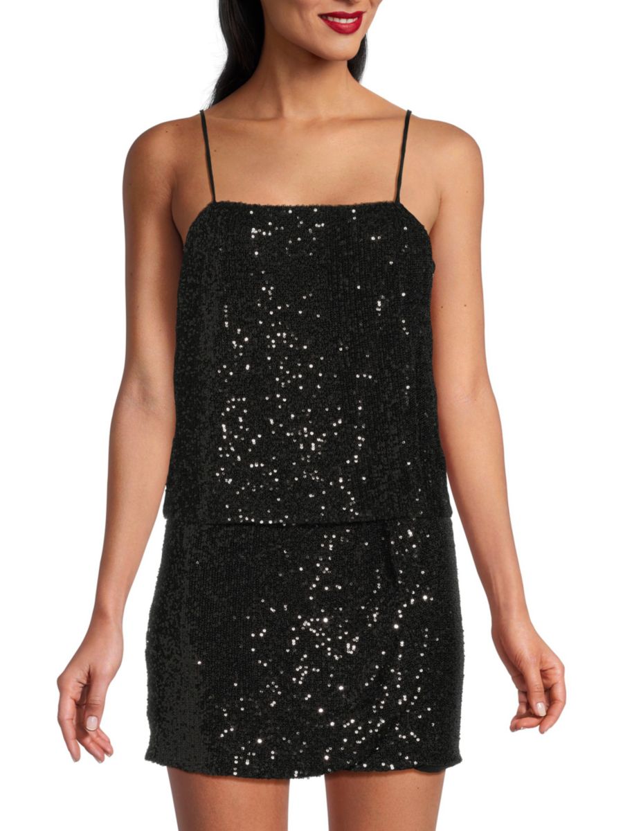 Топ с пайетками Alvena Ramy Brook, черный
Топ с пайетками Alvena Ramy Brook, черный