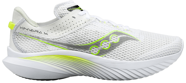 Кроссовки Saucony Kinvara 14 'White Slime', белый
Кроссовки Saucony Kinvara 14 'White Slime', белый